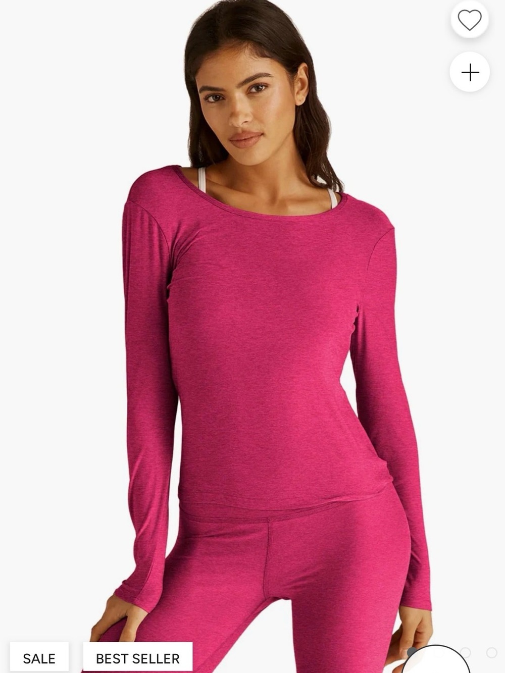 Featherweight In The Loop Pullover (Cranberry) View 2